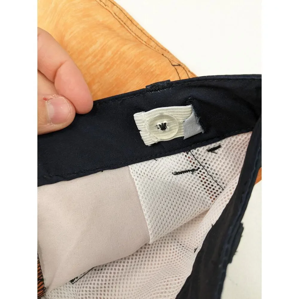 Art Class Orange Swim Shorts